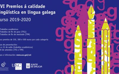 XVI Premios á calidade lingüística dos traballos académicos, TFG e TFM en lingua galega