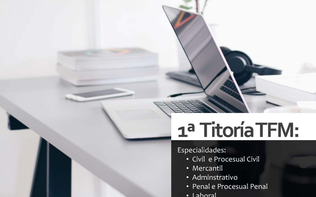 MUAP Horarios 1ª titoría TFM